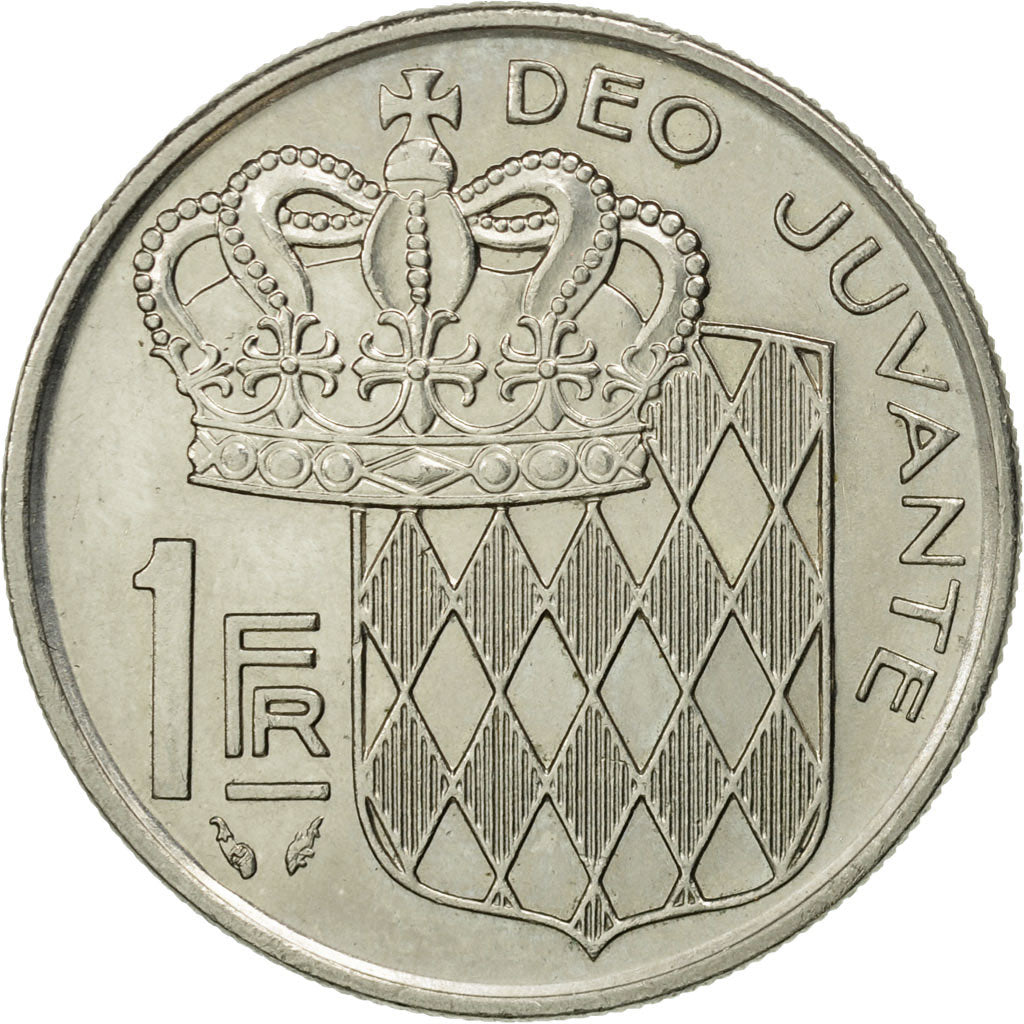 Coin, Monaco, Rainier III, Franc, 1979, MS(63), Nickel, KM:140