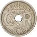 Münze, Dänemark, Christian X, 25 Öre, 1926, Copenhagen, SS, Copper-nickel