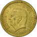 Monaco, Louis II, 2 Francs, MS(63), Aluminum-Bronze, KM:121a