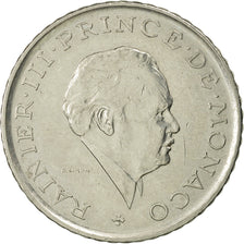 Coin, Monaco, Rainier III, 2 Francs, 1981, MS(63), Nickel, KM:157
