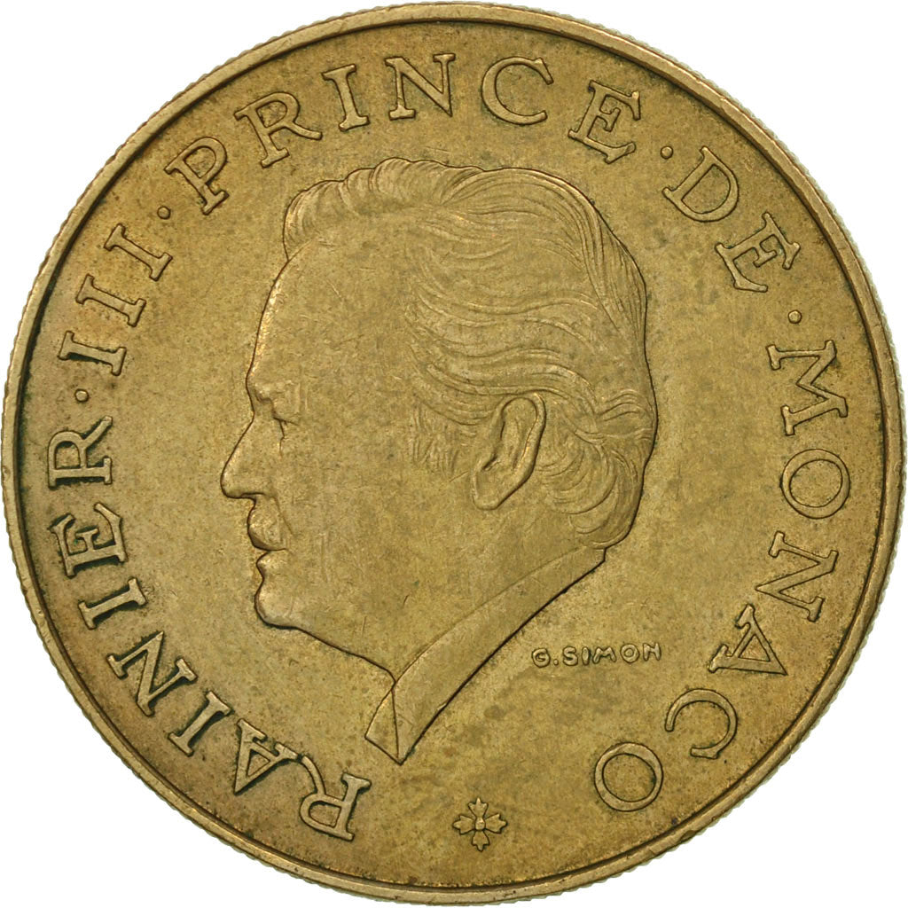 Monaco, Rainier III, 10 Francs, 1982, MS(63), Copper-Nickel-Aluminum, KM:154
