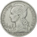 French Somaliland, 5 Francs, 1959, Paris, MS(63), Aluminum, KM:10