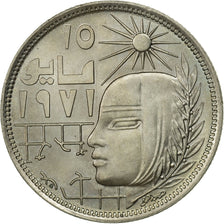 Egitto, 10 Piastres, 1977, SPL, Rame-nichel, KM:470