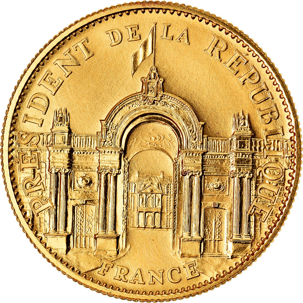 France, Medal, François Mitterrand, Président de la République, Politics