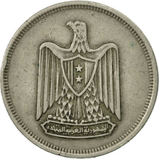 Moneta, Egipt, 10 Piastres, 1967, MS(63), Miedź-Nikiel, KM:413