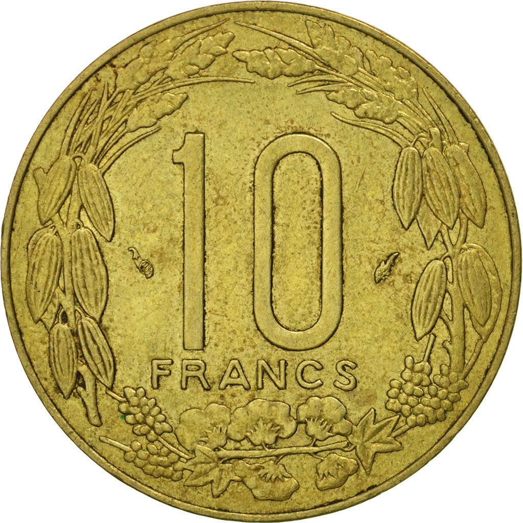Münze, Zentralafrikanische Staaten, 10 Francs, 1978, Paris, UNZ