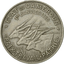 Coin, Cameroon, 50 Francs, 1960, Paris, MS(63), Copper-nickel, KM:13