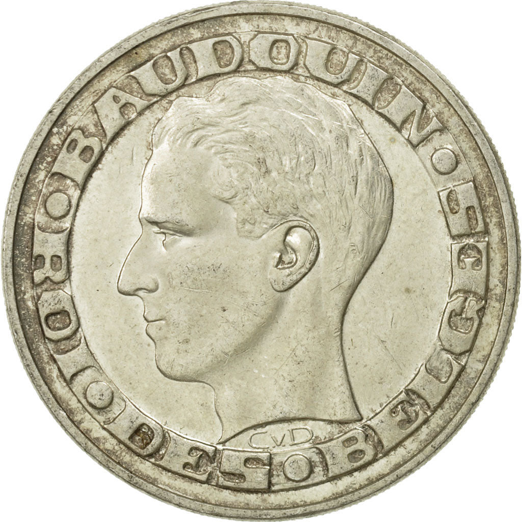Coin, Belgium, 50 Francs, 50 Frank, 1958, MS(63), Silver, KM:150.1