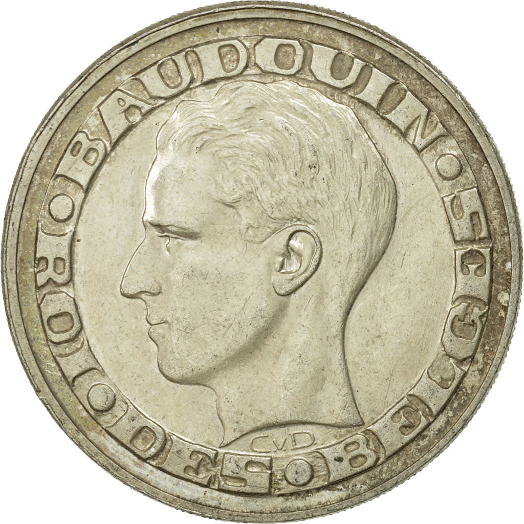 Coin, Belgium, 50 Francs, 50 Frank, 1958, MS(63), Silver, KM:150.1