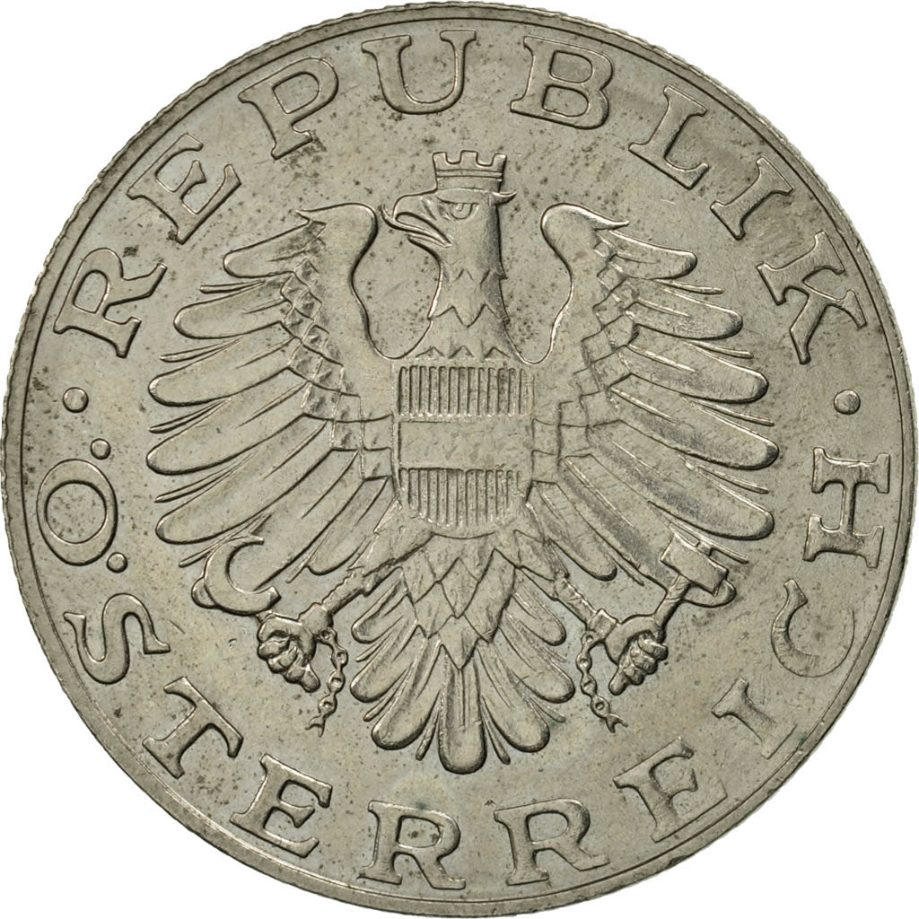 Münze, Österreich, 10 Schilling, 1990, UNZ, Copper-Nickel Plated Nickel