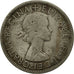 Great Britain, Elizabeth II, 1/2 Crown, 1957, MS(60-62), Copper-nickel, KM:907