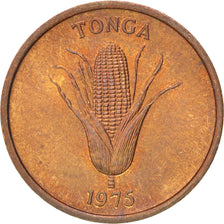 TONGA, Seniti, 1975, KM #42, MS(63), Bronze, 17.5