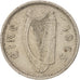IRELAND REPUBLIC, 3 Pence, 1963, KM #12a, EF(40-45), Copper-Nickel, 18