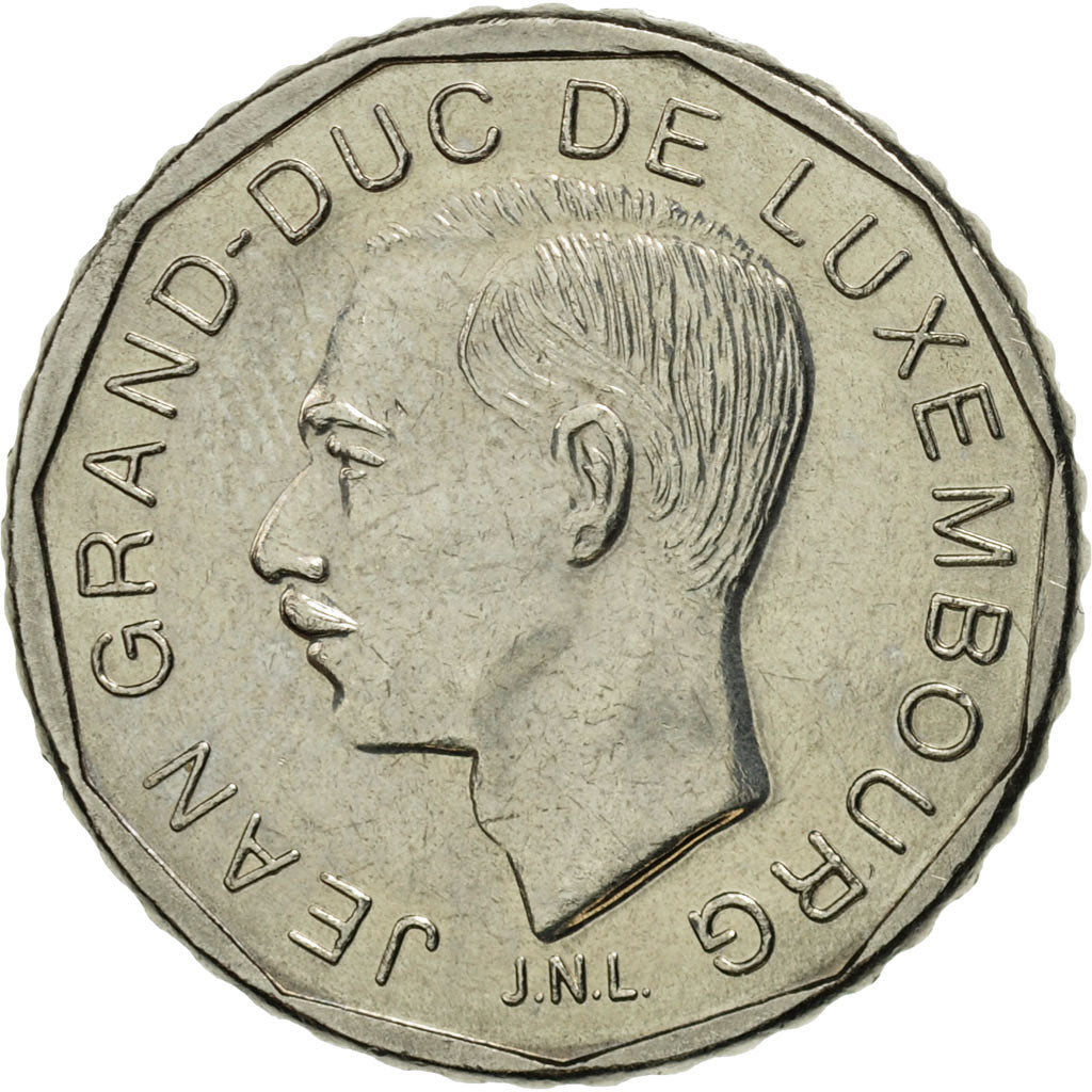 Coin, Luxembourg, Jean, 50 Francs, 1987, MS(63), Nickel, KM:62
