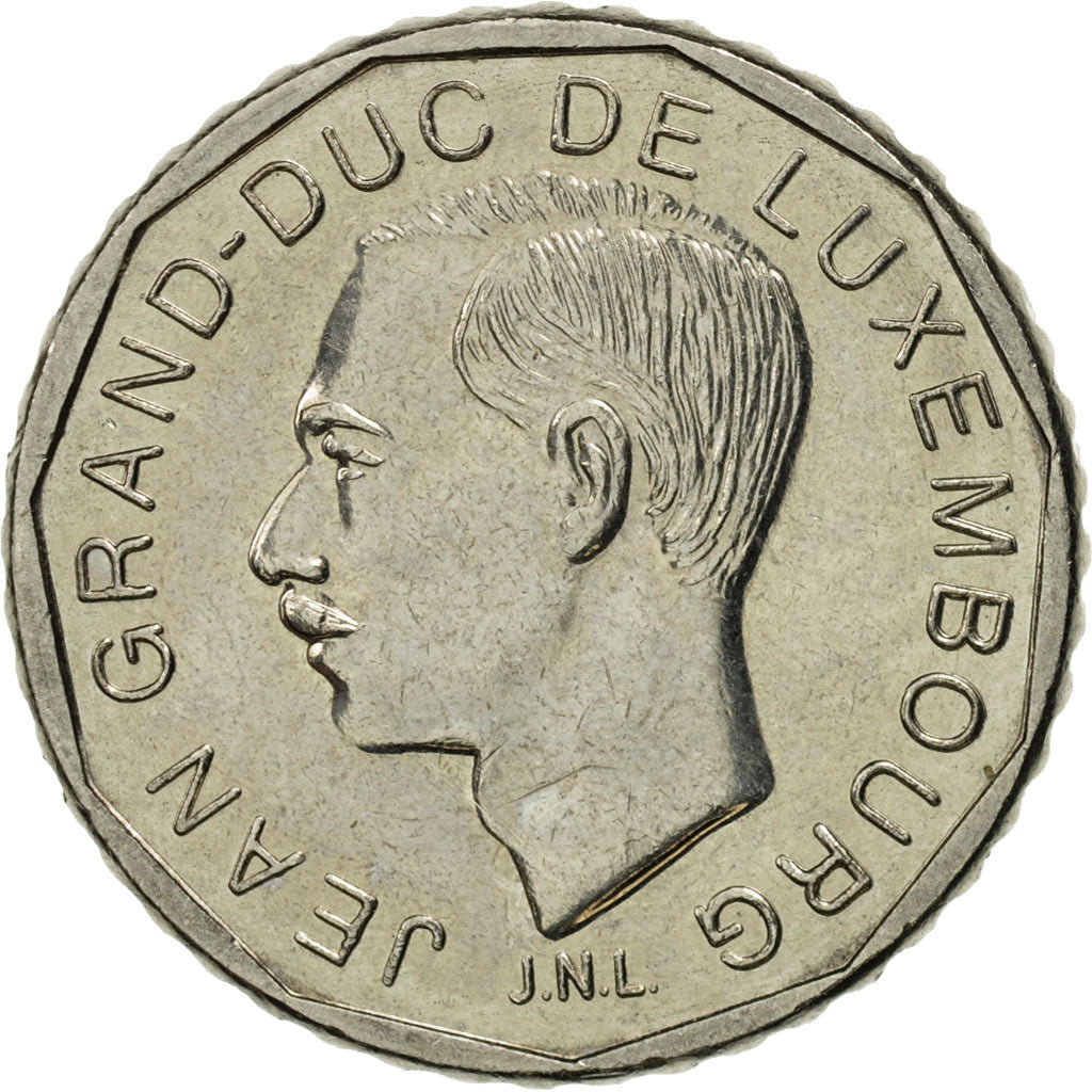 Coin, Luxembourg, Jean, 50 Francs, 1987, MS(63), Nickel, KM:62