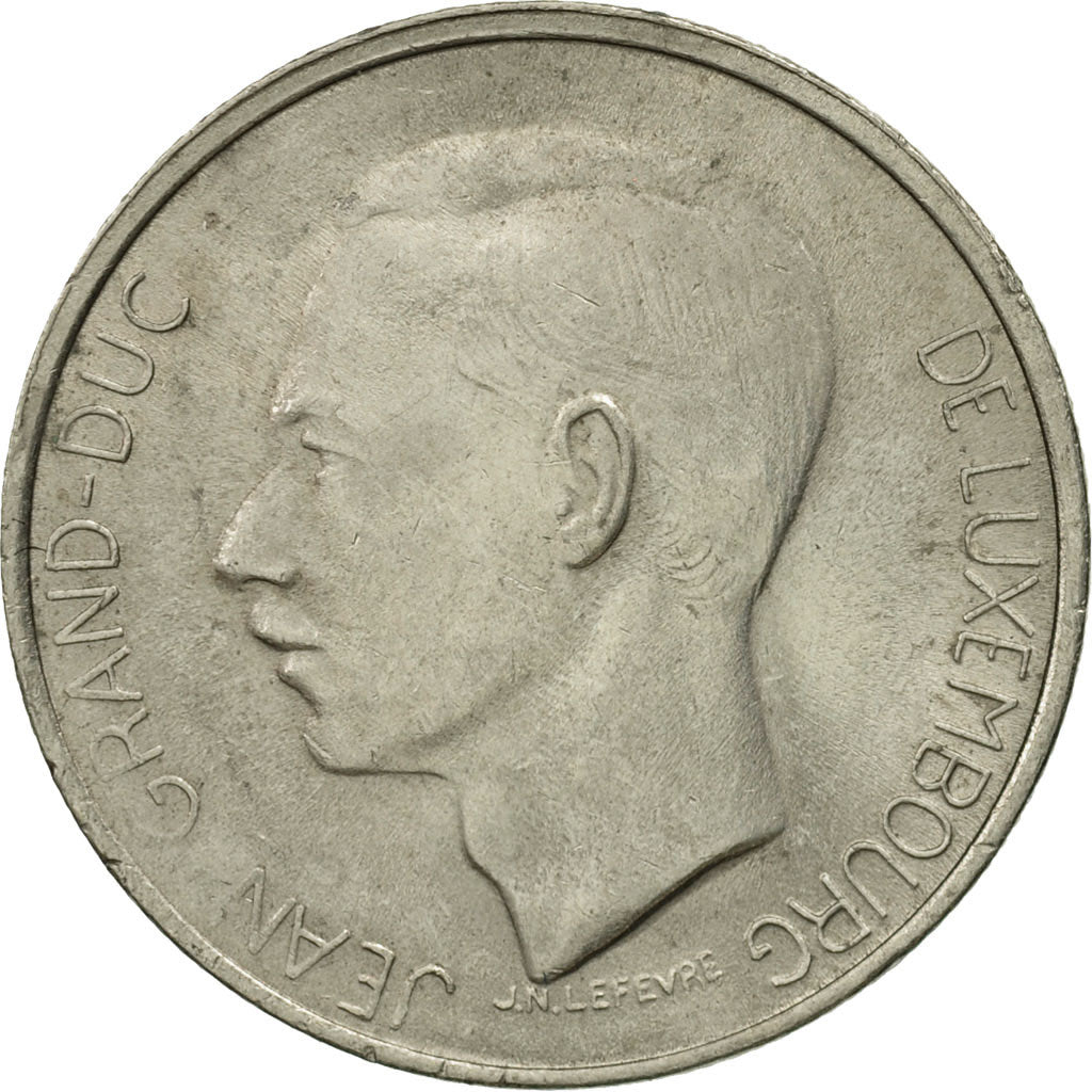 Luxembourg, Jean, 5 Francs, 1976, MS(63), Copper-nickel, KM:56