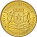 SOMALIA, 10 Centesimi, 1967, KM #7, MS(63), Brass