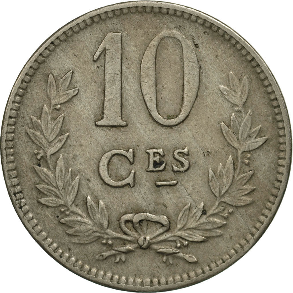 Coin, Luxembourg, Charlotte, 10 Centimes, 1924, MS(63), Copper-nickel, KM:34