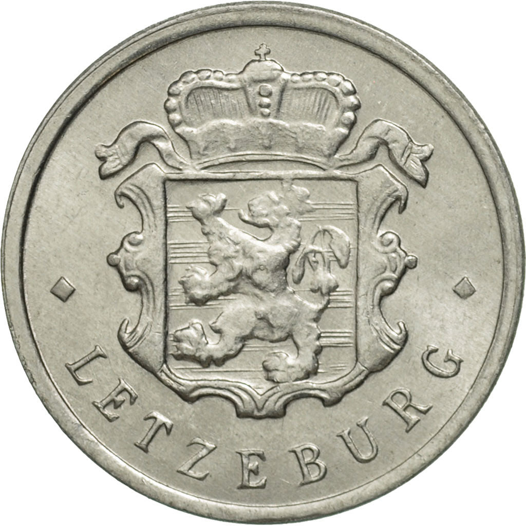 Coin, Luxembourg, Charlotte, 25 Centimes, 1972, MS(63), Copper-nickel, KM:37