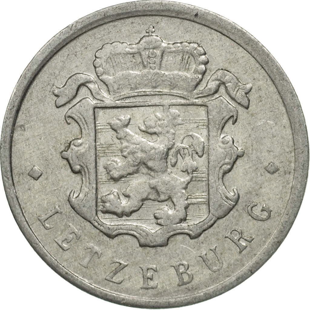 Coin, Luxembourg, Jean, 25 Centimes, 1965, MS(63), Aluminum, KM:45a.1