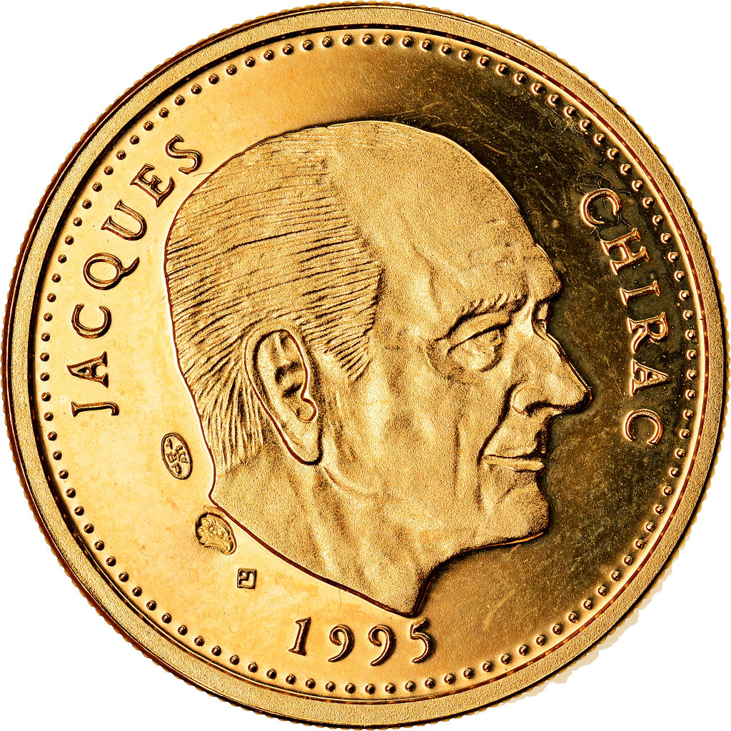 France, Médaille, Ve République, Jacques Chirac, Politics, Society, War, 1995