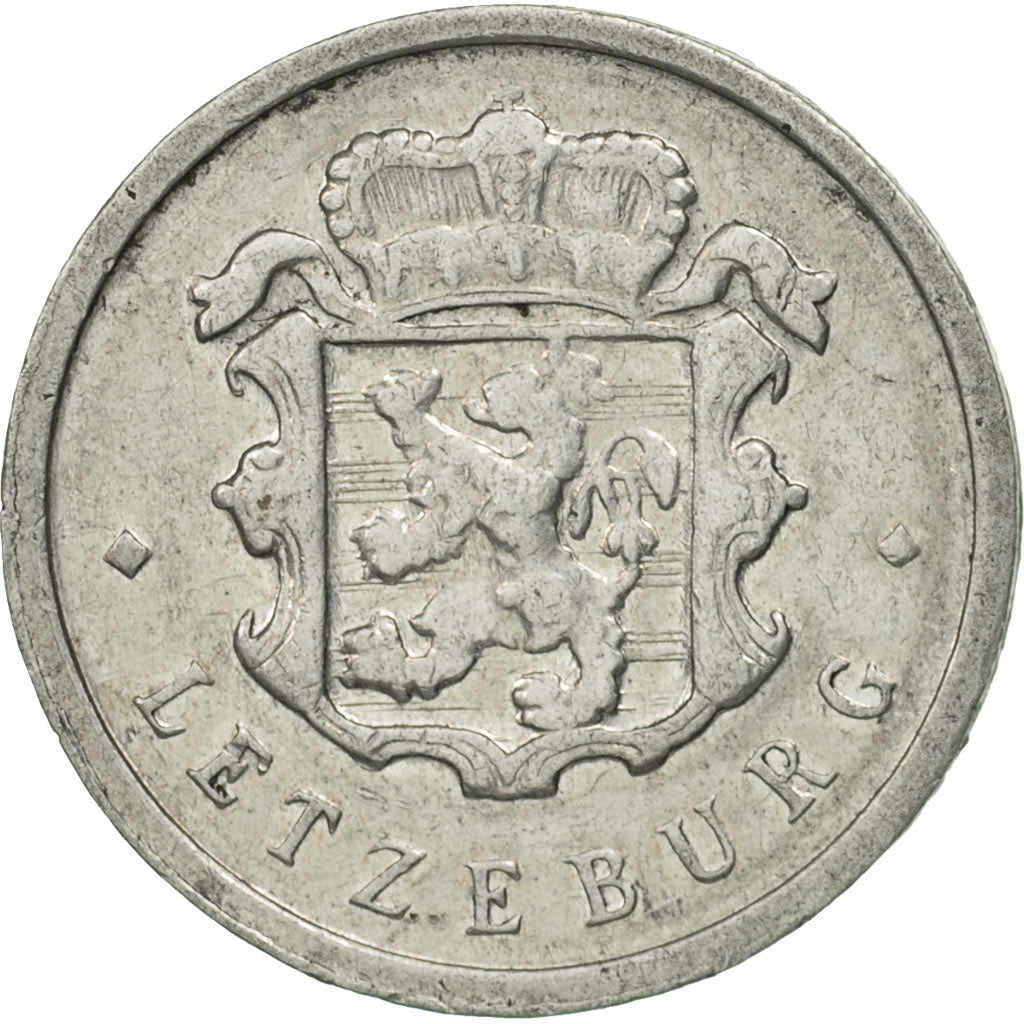 Coin, Luxembourg, Jean, 25 Centimes, 1954, MS(63), Aluminum, KM:45a.2