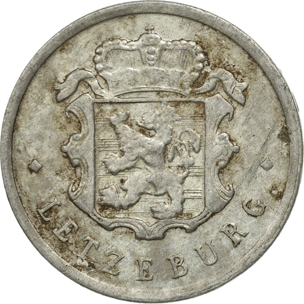 Coin, Luxembourg, Jean, 25 Centimes, 1967, AU(55-58), Aluminum, KM:45a.1
