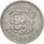 Münze, Luxemburg, Jean, 25 Centimes, 1957, UNZ, Aluminium, KM:45a.1