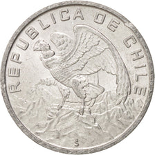 Cile, 10 Escudos, 1974, SPL, Alluminio, KM:200