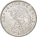 Cile, 10 Escudos, 1974, SPL, Alluminio, KM:200
