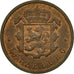 Coin, Luxembourg, Charlotte, 25 Centimes, 1947, AU(55-58), Bronze, KM:45