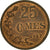 Coin, Luxembourg, Charlotte, 25 Centimes, 1947, AU(55-58), Bronze, KM:45