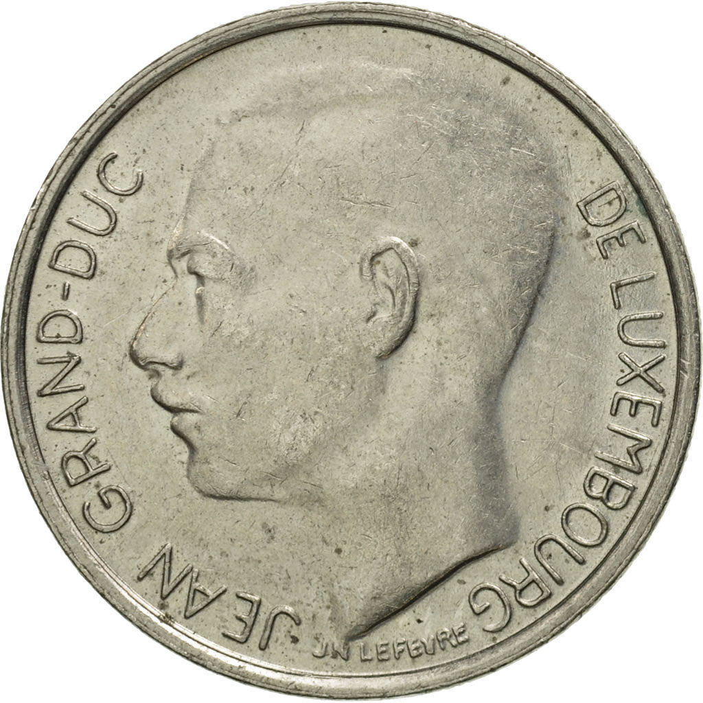 Munten, Luxemburg, Jean, Franc, 1984, UNC-, Copper-nickel, KM:55