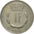 Moneta, Luksemburg, Jean, Franc, 1981, MS(63), Miedź-Nikiel, KM:55