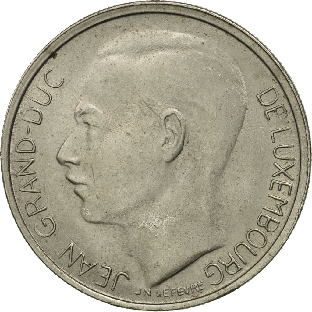 Munten, Luxemburg, Jean, Franc, 1976, UNC-, Copper-nickel, KM:55