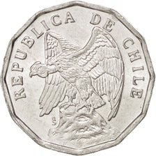 Cile, 5 Centavos, 1976, SPL, Alluminio, KM:204a