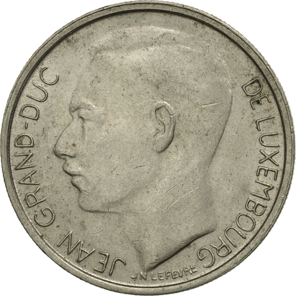 Coin, Luxembourg, Jean, Franc, 1972, MS(63), Copper-nickel, KM:55