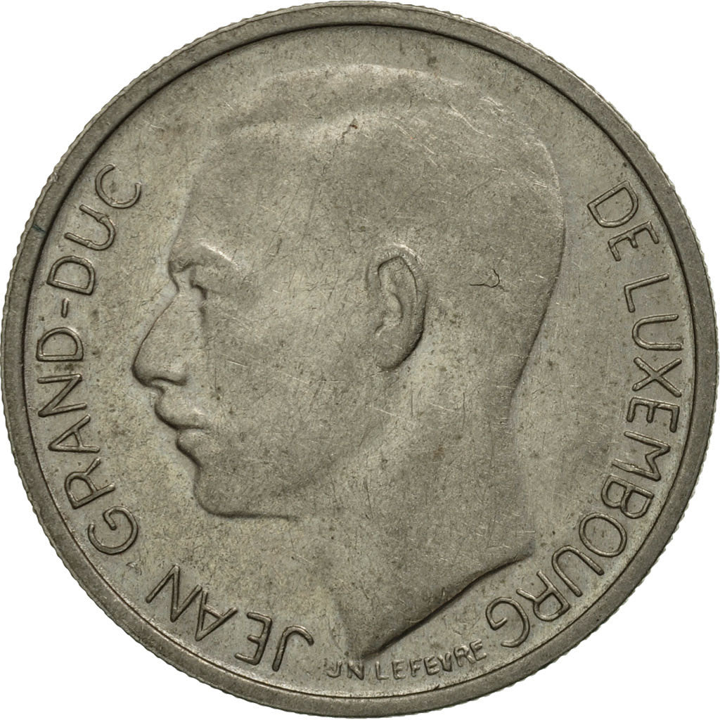Coin, Luxembourg, Jean, Franc, 1970, MS(63), Copper-nickel, KM:55
