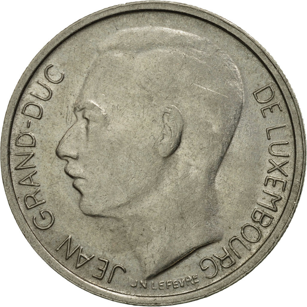 Coin, Luxembourg, Jean, Franc, 1968, MS(63), Copper-nickel, KM:55