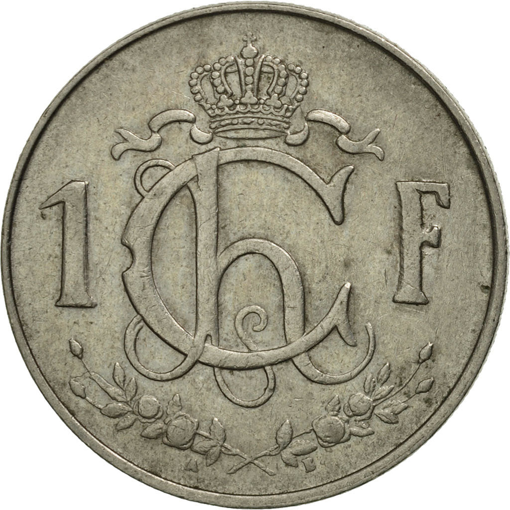 Moneda, Luxemburgo, Charlotte, Franc, 1964, EBC+, Cobre - níquel, KM:46.2
