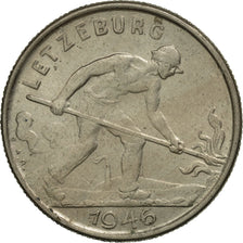 Coin, Luxembourg, Charlotte, Franc, 1946, MS(60-62), Copper-nickel, KM:46.1