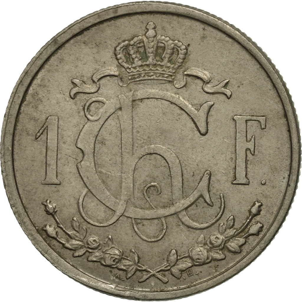 Coin, Luxembourg, Charlotte, Franc, 1946, MS(60-62), Copper-nickel, KM:46.1