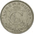Coin, Luxembourg, Charlotte, Franc, 1924, MS(63), Nickel, KM:35