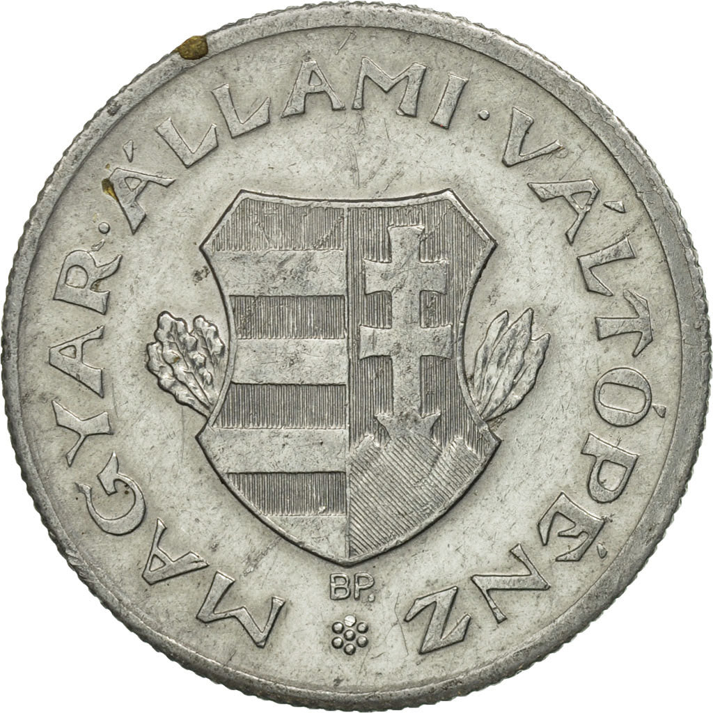Hungary, Forint, 1946, Budapest, MS(63), Aluminum, KM:532