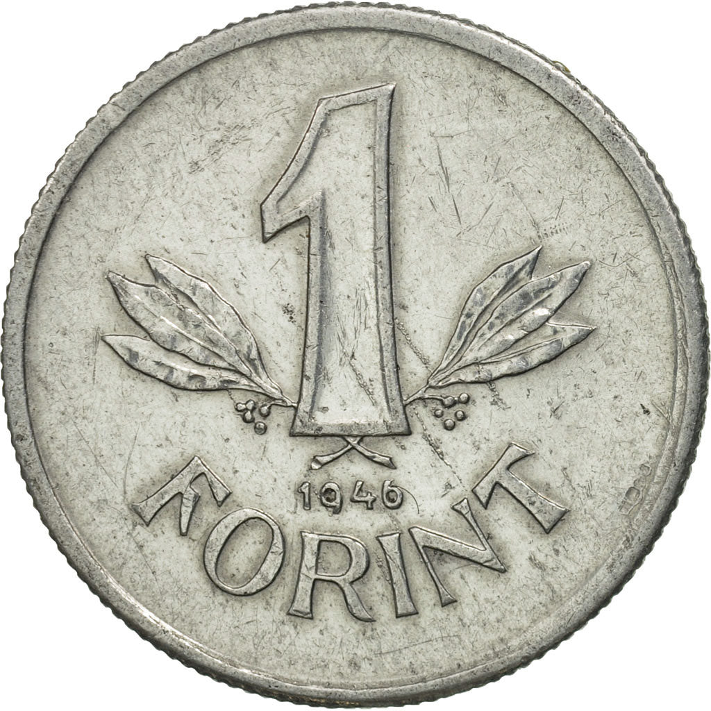 Hungary, Forint, 1946, Budapest, MS(63), Aluminum, KM:532
