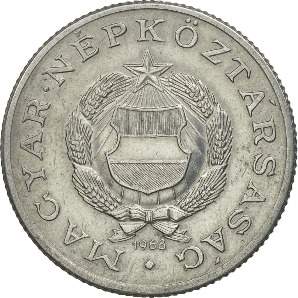 Moneta, Węgry, Forint, 1968, MS(63), Aluminium, KM:575