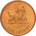 ETHIOPIA, Cent, Ande Santeem, 1943, KM #32, MS(63), Copper, 17