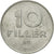 Coin, Hungary, 10 Filler, 1973, Budapest, MS(63), Aluminum, KM:572