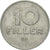 Coin, Hungary, 10 Filler, 1968, Budapest, MS(63), Aluminum, KM:572