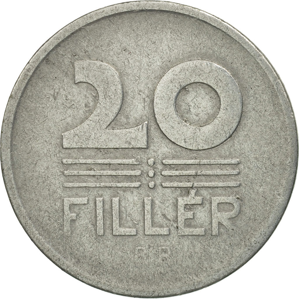 Hungary, 20 Fillér, 1953, Budapest, MS(63), Aluminum, KM:550